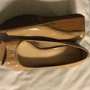 Cole Haan Nike air peep toe wedge